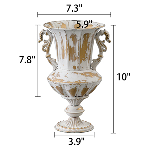 Деревянная железная ваза для цветов - Product Image 2