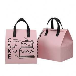 Sac isotherme personnalisé en non-tissé écologique pour la livraison de repas à emporter, imperméable avec logo - Product Image 1