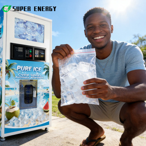 Máquina Expendedora Automática de Hielo en Bolsas para Exteriores, Máquina de Hielo Comercial para Supermercados y Gasolineras - Product Image 1