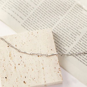 Collana a catena con graffetta personalizzata <span class=keywords><strong>per</strong></span> donna collana di gioielli con nome inciso personalizzato migliore amico o collana di famiglia <span class=keywords><strong>per</strong></span> lei - Product Image 6