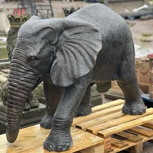Decoración interior de tamaño real, arte artesanal, esculturas, adornos personalizados, escultura de cobre grande de Metal para jardín, estatua de elefante de bronce para exteriores - Product Image 6