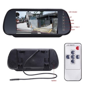 Iposter 7 "xe ngược gương Monitor + 7 hồng ngoại LED Night Vision xe sao lưu máy ảnh Kit - Product Image 5
