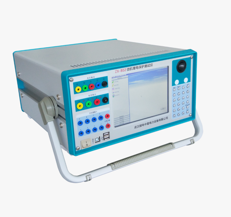 ZX-802 Microcomputer-Based Three-Phase Relay Protection Tester