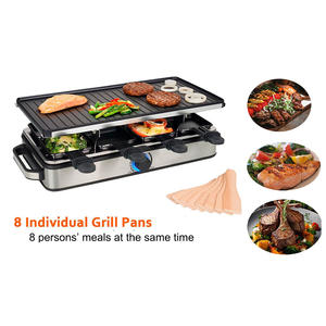 Portable PTFE antiadhésif en aluminium électrique <span class=keywords><strong>Raclette</strong></span> Grill Pan détachable Steak <span class=keywords><strong>Barbecue</strong></span> <span class=keywords><strong>pour</strong></span> Commercial ménage intérieur BBQ - Product Image 5