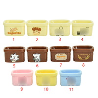 Kawaii tas roti Resin Flatback Cabochon untuk Diy rumah boneka miniatur krim dapur lem aksesoris buatan tangan