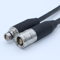 Conector Submarino Metálico Impermeable IP68 de 8 Pines para ROV, Cámara de Investigación Petrolera e Iluminación Subacuática