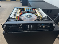 Amplificateur de puissance professionnel 2U 2 canaux 2x1000W classe H, amplificateur stéréo pour caissons de basses, pour système audio de scène