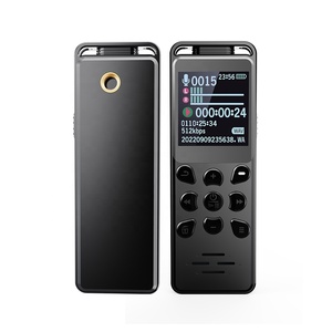 Dictaphone numérique à activation vocale V68, lecteur MP3, 580 mAh, réduction du bruit, écran couleur TFT, <span class=keywords><strong>enregistreur</strong></span> audio pour interview - Product Image 2