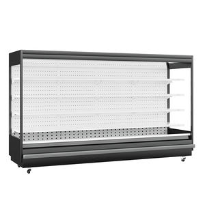 Vitrina de cortina de <span class=keywords><strong>aire</strong></span>, enfriador abierto multicubierta comercial, estantes de supermercado, Enfriador de <span class=keywords><strong>aire</strong></span> abierto, nevera de pantalla abierta - Product Image 1