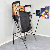 Machine de jeu de basket-ball électronique à tir unique de haute qualité pour 2 joueurs, pliable, pour l'intérieur, avec tableau de scores numérique