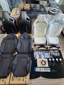 Asientos Deportivos de Fibra de Carbono para Audi <span class=keywords><strong>A3</strong></span> S3 RS3 A4 S4 RS4 Avant Allroad <span class=keywords><strong>Sportback</strong></span> 8P 8V 8Y B6 B7 B8 B9 B10 - Product Image 3