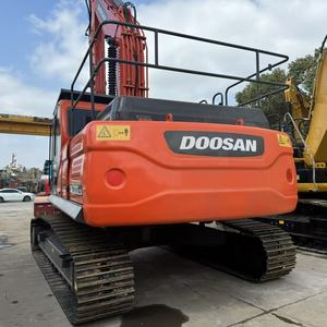รถขุดดิน Doosan DX 300LC สีแดง อุปกรณ์ก่อสร้างงานหนักสีส้ม - Product Image 5