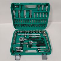 Juego de Llaves de Trinquete Industriales de 1/2 Pulgada, Juego de Herramientas de Dado CR-V de Alta Calidad, Juego de Dados de 37 Piezas para Mecánico, Caja de Herramientas para Reparación de Automóviles