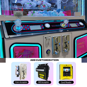 Mini-Claw-Máy công viên giải trí bền mini Nhật Bản búp bê Claw máy Bộ dụng cụ vạch ra đèn neon ngọt ngào Mini Claw máy giải thưởng - Product Image 3