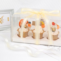 Ruban de gâteau d'anniversaire en gros, couleur unie, bord en satin, tulle, décoration florale, boîte cadeau, ruban en polyester