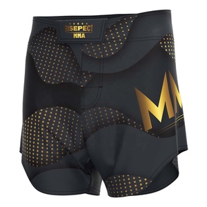 Elite Velcro Curved <span class=keywords><strong>Shoter</strong></span> Cut MMA Pantalones cortos de competición Ajuste ergonómico Tela resistente al sudor Diseñado para fuerza y velocidad - Product Image 1