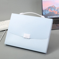 Carpeta de Archivos Personalizada de PP A4 con 13 Bolsillos, Carpeta Expandible con Estampado Dorado
