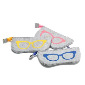 패션 휴대용 소프트 안경 파우치 선글라스 가방