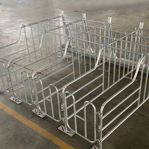 Vente en gros de cages pour porcs faciles à installer cages pour animaux cages de gestation galvanisées à chaud - Product Image 1