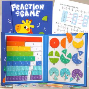 Juego de Manipulación de Fracciones con Certificación ASTM/EN71/CE/CPC, Marca Personalizada, para Primaria, Desarrollo de Habilidades Matemáticas Tempranas, Rompecabezas Educativo - Product Image 1