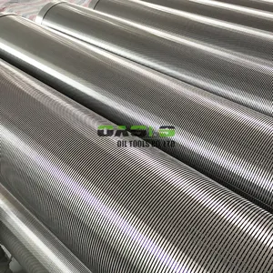 Stainless Steel Slot 50 Wire Wrapped Continuous Slot Screen/Water Well Screen