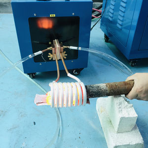 Yüksek frekanslı IGBT modülü 60KW endüksiyon ısıtıcı indüksiyon ısıtma makinesi - Product Image 2