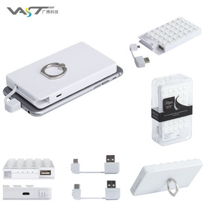 del cargador del teléfono móvil 4000 mAh Banco de <span class=keywords><strong>la</strong></span> energía para <span class=keywords><strong>la</strong></span> venta al por mayor con teléfono titular ¡tonto y Cable! - Product Image 3