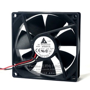 พัดลมระบายความร้อนเคสคอมพิวเตอร์ Delta Afb0912l 90x90x25 มม. 12V DC Brushless - Product Image 2
