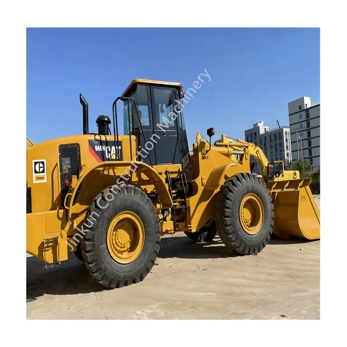 Cat966h ban đầu được sử dụng bánh xe tải mèo 966H Sâu Bướm 6 tấn thứ hai tay loader bán giá rẻ