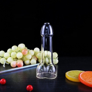 Bouteille en verre en forme de pénis créatif Bar Ware Boire à la main Cristal Dick Sexy Cocktail Vin Verres à liqueur Tasses - Product Image 4