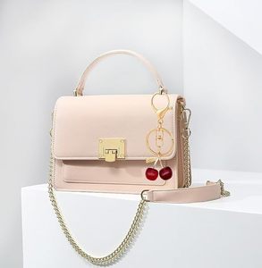 Personalized Cherry Bag Charm Cute Key Chains Strawberry Purse Charms for Handbags <b>Custom</b> Packaging OEM ODM Manufacturer Bulk - Product Image 3
