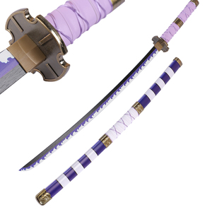 Haute qualité 41 40 51 pouces pour accessoire en bois épée Cosplay samouraï jouet pour les fans d'anime et les collectionneurs - Product Image 4