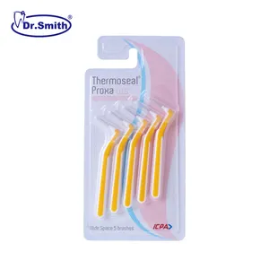 Nouvel arrivage brosse interdentaire en forme de L pour adultes, brosses dentaires buccales