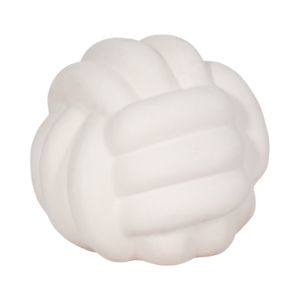 Scultura moderna in ceramica Stoneware Knot Orb per decorare scaffali di casa, ufficio e bagno - Product Image 2