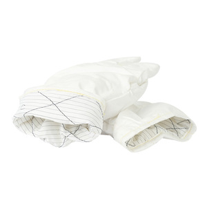 Guantes Antiestáticos Junmu Sin Recubrimiento con Puños Elásticos para Fabricación Mecánica y Uso en Cuartos Limpios, Costura sin Agujas - Product Image 4