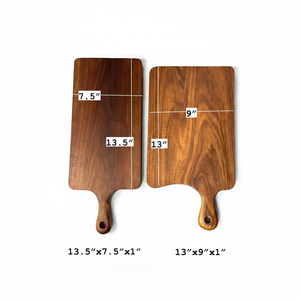 Planche à découper en bois avec poignée, lavable au lave-vaisselle, écologique, antibactérienne, en résine, planche à découper pour le fromage, de haute qualité - Product Image 1