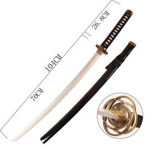 Épée en bois modèle Yamatonokami Yasusada, arme de cosplay <span class=keywords><strong>Touken</strong></span> <span class=keywords><strong>Ranbu</strong></span>, inspirée de l'anime - Product Image 4