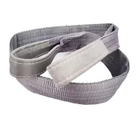 Sangle de levage en polyester à haute résistance, haute visibilité, résistante aux températures élevées, réglable, 1-10 tonnes, personnalisable