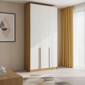 Armario de dormitorio doble, Guardarropa de Casal, Armario de habitación estándar personalizado, Muebles de almacenamiento para dormitorio - Product Image 5