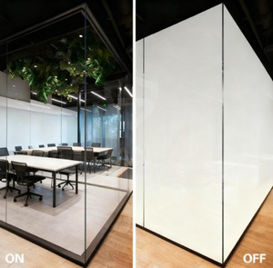 Film Kaca Pintar <span class=keywords><strong>PDLC</strong></span> Model Terbaru, Dapat Diubah Warna, Peredup Elektrik, Blokir UV, Privasi, untuk Jendela Rumah dan Gedung - Product Image 4