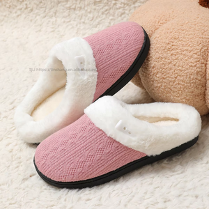 Nouvelles Arrivées – Chaussons d'intérieur doux et moelleux pour l'hiver, confortables pour la maison, avec logo fruit, idéaux pour le printemps – Offre Spéciale - Product Image 2