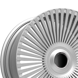 Jantes de voiture monobloc multi-rayons SY-1025 de 22, 24 et <span class=keywords><strong>26</strong></span> pouces, 6X139.7 et 5X139.7, roues Flow Formed pour voitures de luxe Mercedes - Product Image 2