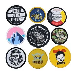 Factory Wholesale High Quality Woven Patch Custom Clothing Fabric Patch