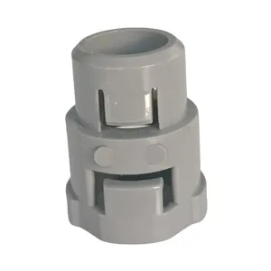 1/2 Inch Niet-Metalen Ent Snap In Adapter Pijp Mannelijke Connector Pvc Stijve Buis Fittingen Etl Vermeld Gebruik Met Betonnen Muur Doos