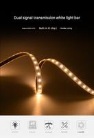 Smart Dual-Control 5M RGB LED Lighting IP67 WiFi + Remote USB NFC Conectividad PVC Body Voice 1M Segment Cut para el hogar/fiesta