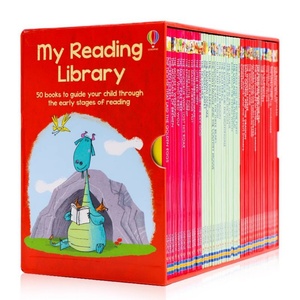 Livre silencieux pour l'éducation de la petite enfance, 52 volumes, histoires illustrées en anglais, puzzle, bibliothèque de lecture pour enfants, matériaux écologiques - Product Image 3