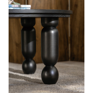 Thiết Kế Mỹ Vòng Rắn Gỗ Cổ Điển Nhỏ Gỗ Bàn Cà Phê Đặt Phòng Khách Đồ Nội Thất Bằng Gỗ Bàn Trà - Product Image 3