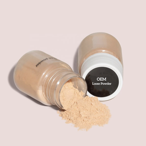 Polvo Fijador Suelto Personalizado con Acabado Mate, Control de Grasa, Polvo Suelto OEM, Cosméticos a Prueba de Agua, Polvo Fijador Facial, Maquillaje - Product Image 1