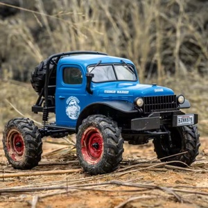 Voiture télécommandée FMS 1:24 POWER WAGON FCX24 RC Crawler Model Buggy 4x4 pour sable, désert, route de terre, pour hommes et garçons, jouets 1/24 - Product Image 1