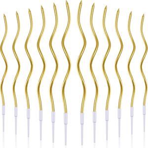 <b>Long</b> Rod Thread <b>Candle</b> for Cake Decoration for Christmas Halloween Birthday Wedding Parties Perfect Baking Cake Topper - Product Image 1